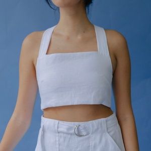 Linen top - Locally made for the Philippine Islands